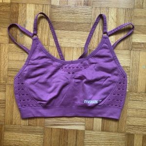 Gymshark - Dusty Rose Energy+ Seamless Sports Bra